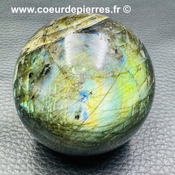 Sphère en Labradorite de Madagascar (réf sla6) – Image 4