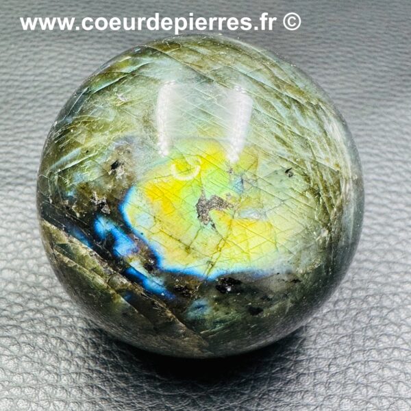 Sphère en Labradorite de Madagascar (réf sla6) – Image 3