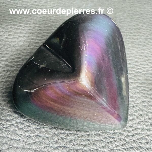 Obsidienne oeil céleste naturelle du Mexique (réf boc15) – Image 2