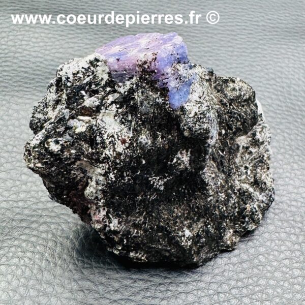 Saphir sur Biotite, Madagascar (réf sap10) – Image 2