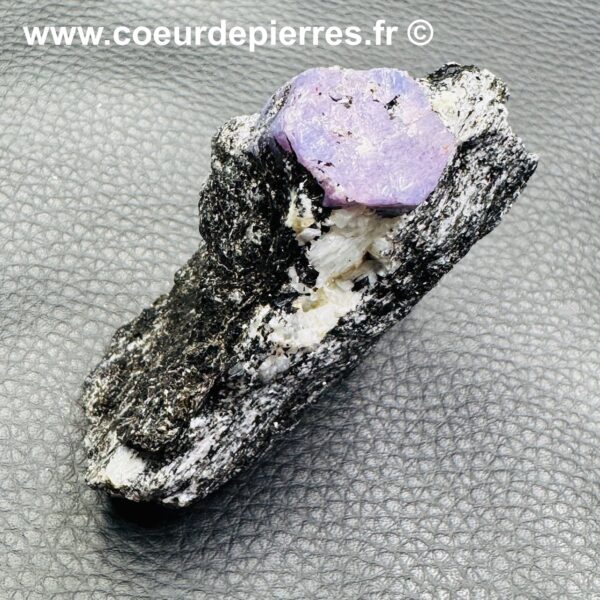 Saphir sur Biotite, Madagascar (réf sap10) – Image 3