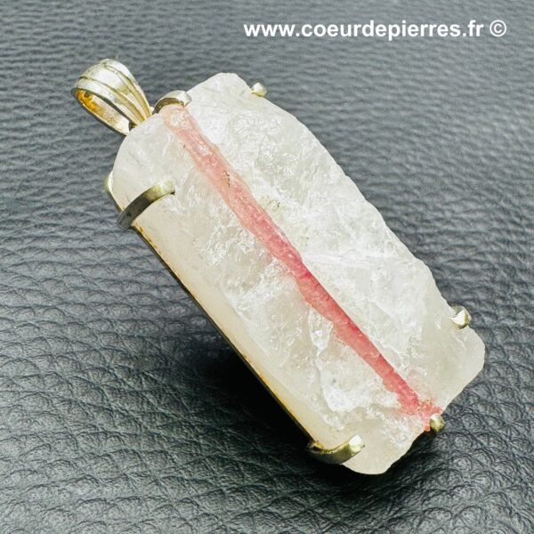 Pendentif en Tourmaline Rubellite