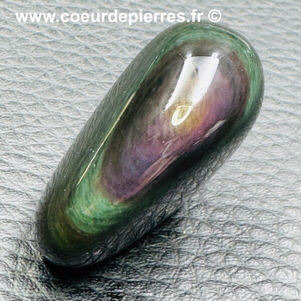 Obsidienne Manta Huichol Naturelle du Mexique (réf omt1) – Image 2