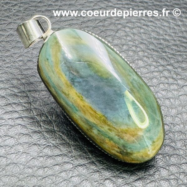 Pendentif Obsidienne Manta Huichol (ref pomh6) – Image 2