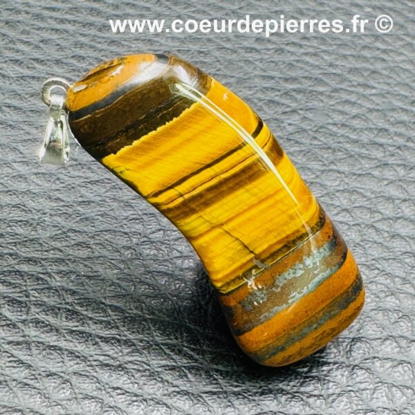 Pendentif en Oeil de Tigre (Grande Pierre Roulée) – Image 4