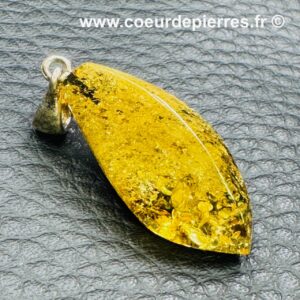 Pendentif en Ambre Vert