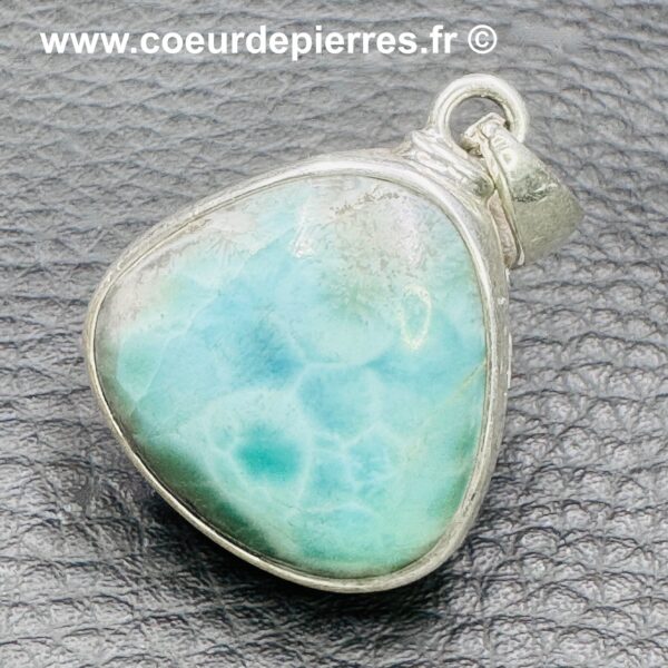 Pendentif en Larimar de République Dominicaine (réf lar19) – Image 3