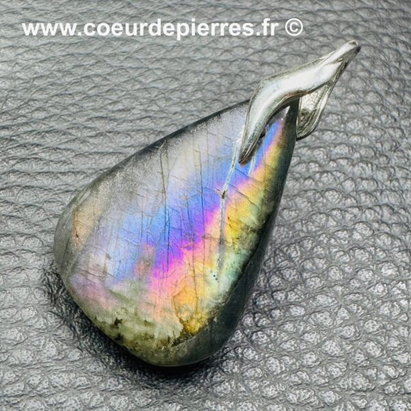 Pendentif Labradorite Violette Spectrolite