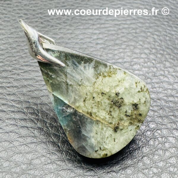 Pendentif Labradorite Violette Spectrolite de Madagascar (réf lps14) – Image 5
