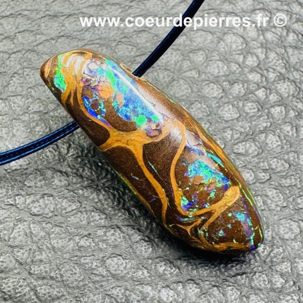 Pendentif Opale Boulder d'Australie (réf po101) – Image 2
