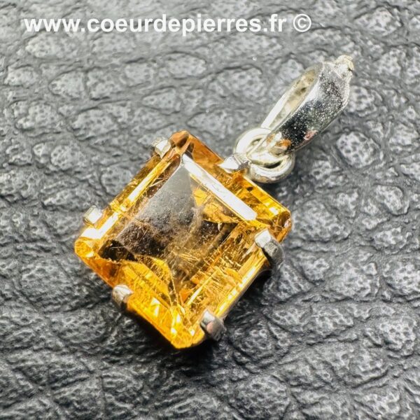 Pendentif en Topaze Impériale