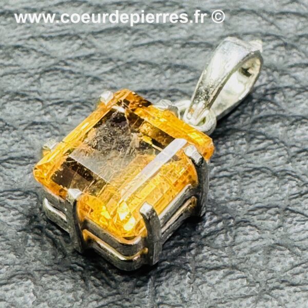 Pendentif en Topaze Impériale (réf top19) – Image 2