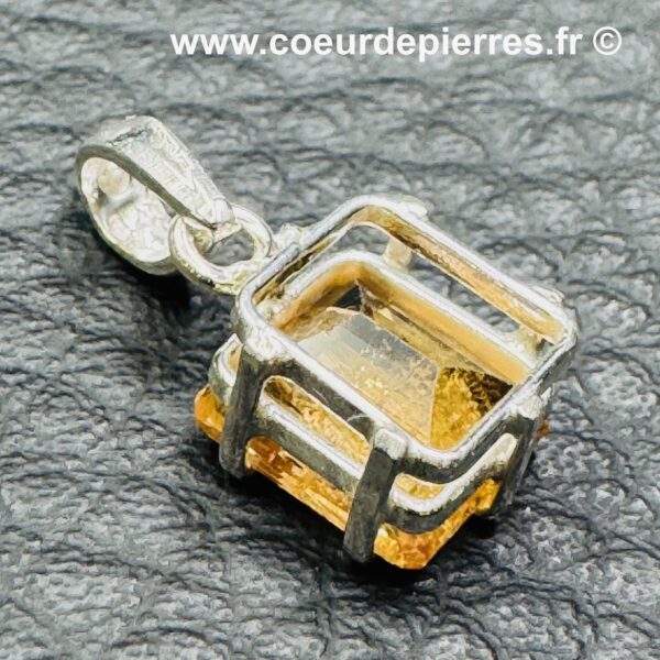 Pendentif en Topaze Impériale (réf top19) – Image 4