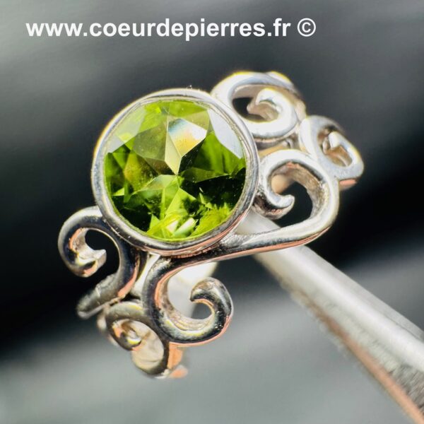 Bague en Péridot d'Égypte "taille 55" (réf bp5) – Image 5
