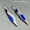 Boucles d'oreilles en lapis lazuli (réf bl2) – Image 2