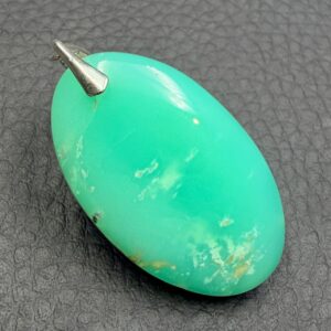 Pendentif en chrysoprase