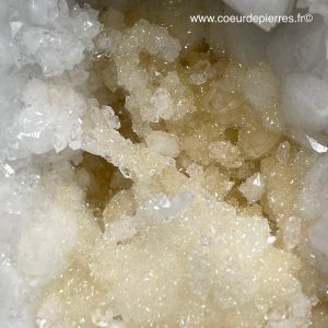 Géode cristal de roche du Maroc 0,183kg (réf gcr16)