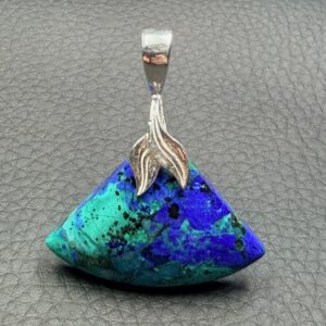 Pendentif en Azurite