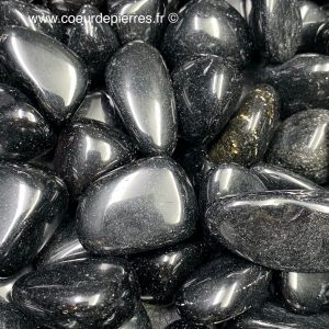 Obsidienne noire du Mexique pierres roulées “taille moyenne”