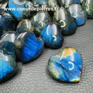 Coeur en Labradorite