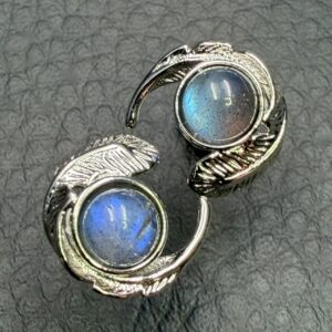 Boucles d'Oreilles en Labradorite