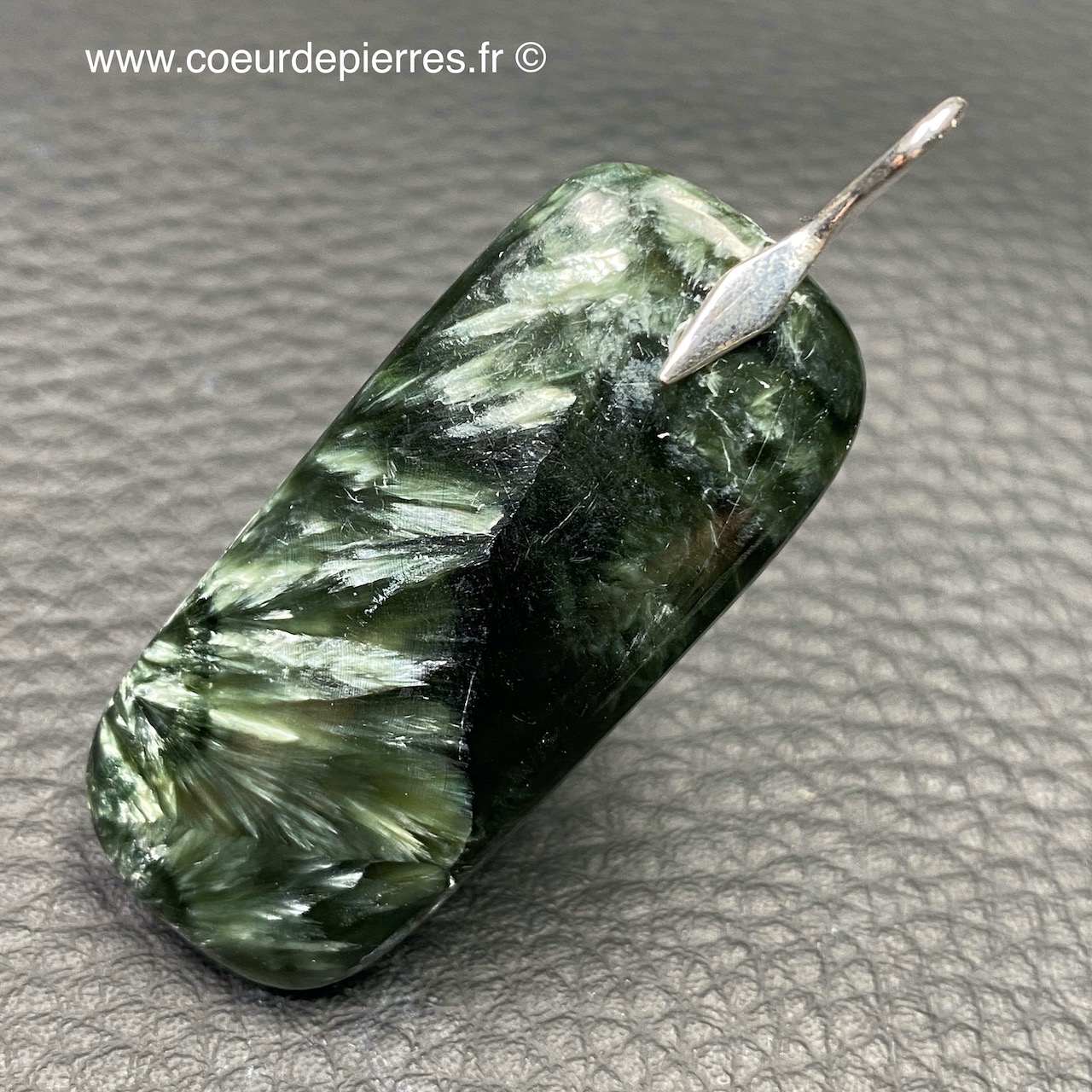 pierre seraphinite pendentif
