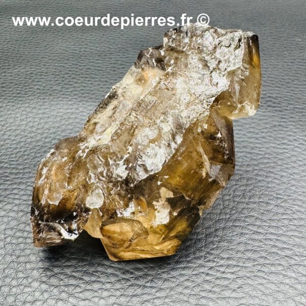 Quartz Fumé "Jacaré" du Brésil (réf pqf16) – Image 4