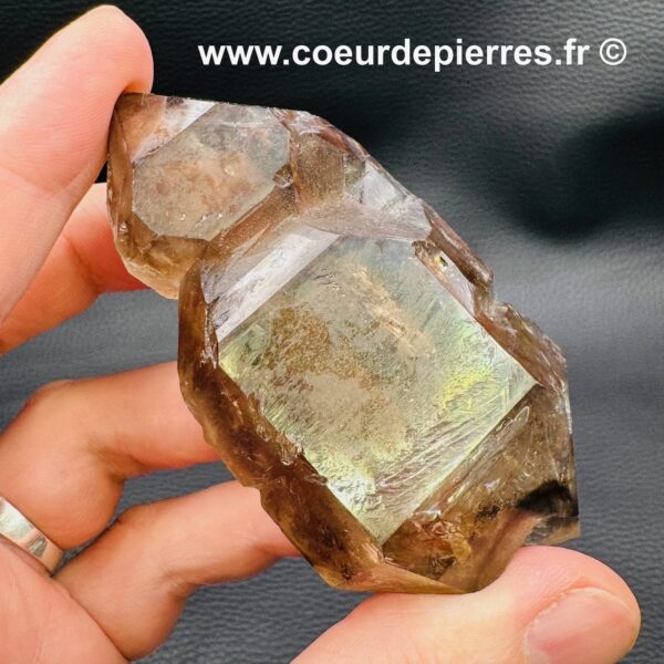 Quartz Fumé "Jacaré" du Brésil (réf pqf16) – Image 5