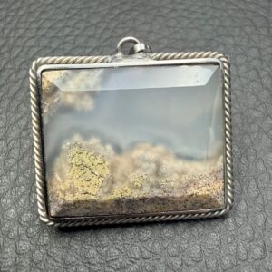 Pendentif Agate Mousse