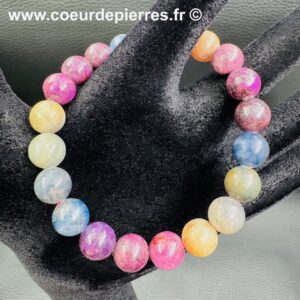 Bracelet Rubis et Saphir
