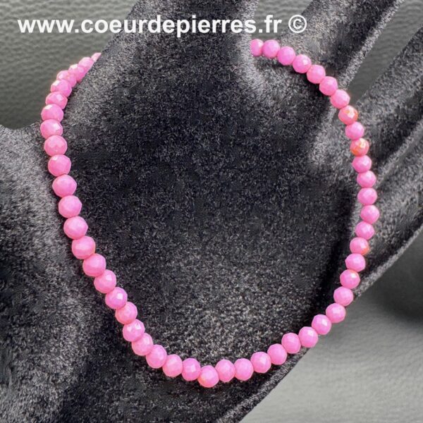 Bracelet en Phosphosiderite "perles facettées 3mm" – Image 2