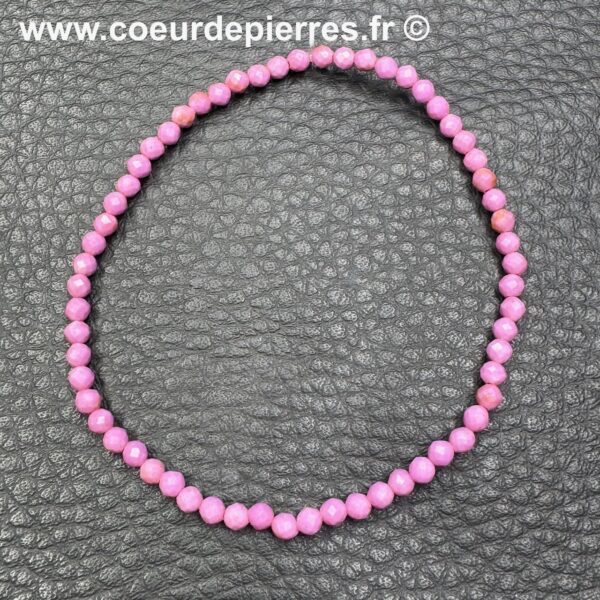 Bracelet en Phosphosiderite "perles facettées 3mm" – Image 3