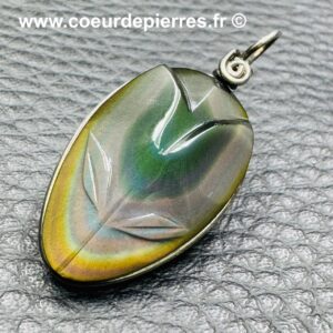 Pendentif Obsidienne Oeil Céleste