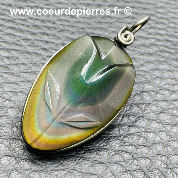 Pendentif Obsidienne Oeil Céleste
