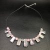 Collier en kunzite du Brésil (réf ckb2) – Image 10