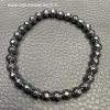 Bracelet en hématite facettés "perles 6mm" – Image 4