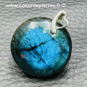 Pendentif Labradorite Bleue Abyssal