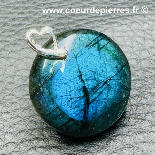 Pendentif Labradorite Bleu Abyssal (réf lba11) – Image 2