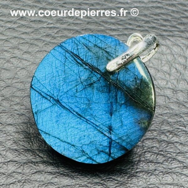Pendentif Labradorite Bleu Abyssal (réf lba11) – Image 3