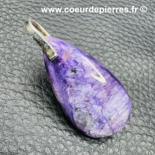 Pendentif charoïte de Sibérie (réf char14) – Image 2