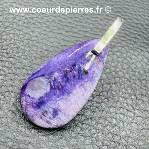 Pendentif charoïte de Sibérie (réf char14) – Image 3