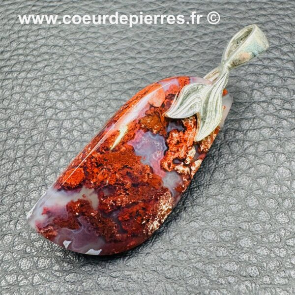 Pendentif agate couture du Maroc (réf ag27) – Image 2