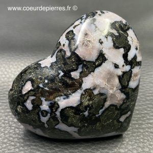 Coeur en gabbro de Madagascar (réf cg8)