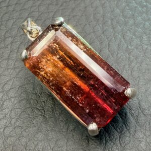 Pendentif en Tourmaline Sunset