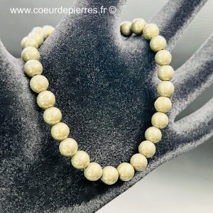 Bracelet en pyrite du Pérou « perles de 6mm »