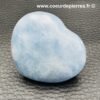 Coeur en calcite bleue de Madagascar (réf cec8) – Image 2