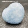 Coeur en Calcite Bleue