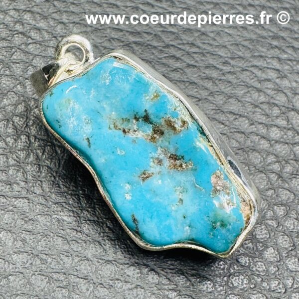 Pendentif turquoise véritable d'Arizona (réf pt5) – Image 2