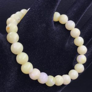 Bracelet en serpentine de Nouvelle Calédonie « perles de 8 mm » (réf bs1)