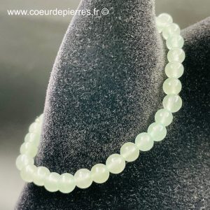 Bracelet en aventurine verte perles de 4mm « taille enfant »